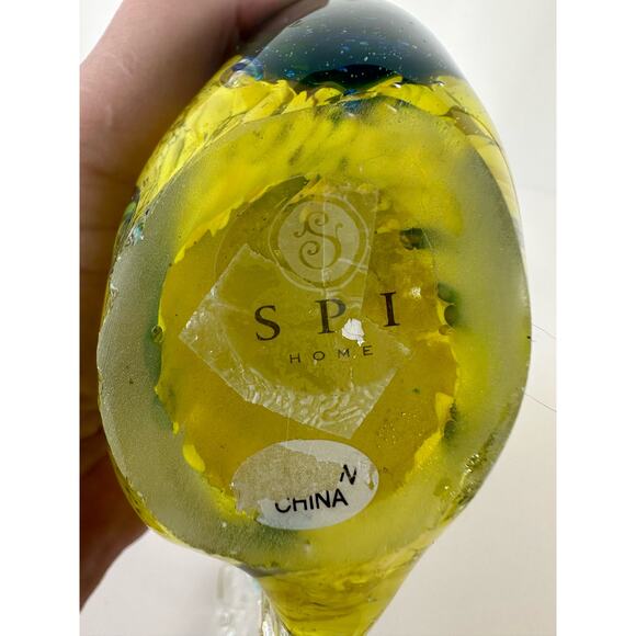 Glass Angelfish Table Home Decor by San Pacific International - Picture 6 of 7